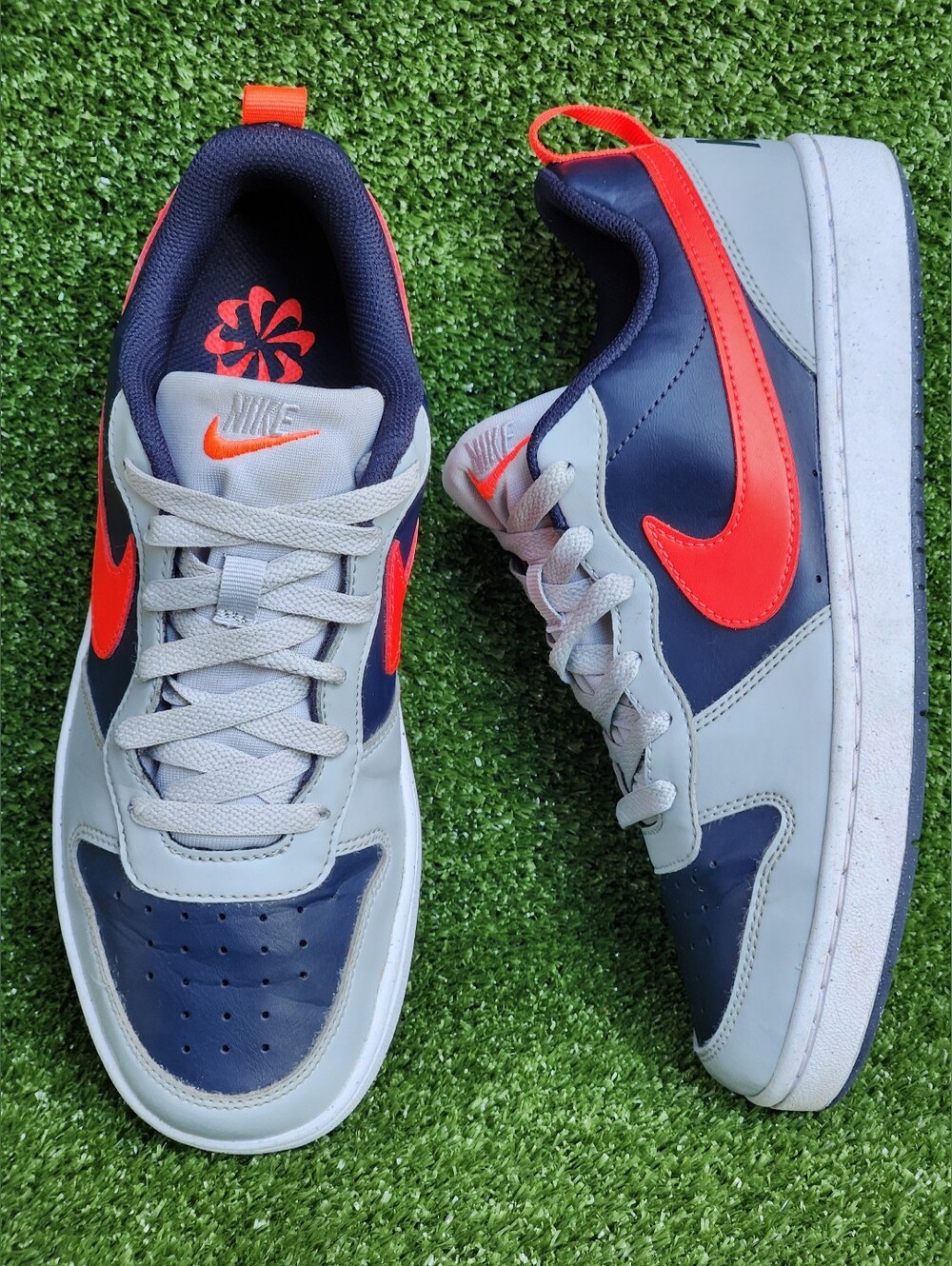 Nike Court Borough Low Mens Size 7 Athletic-Lifestyle Run Leather Sneakers Shoes